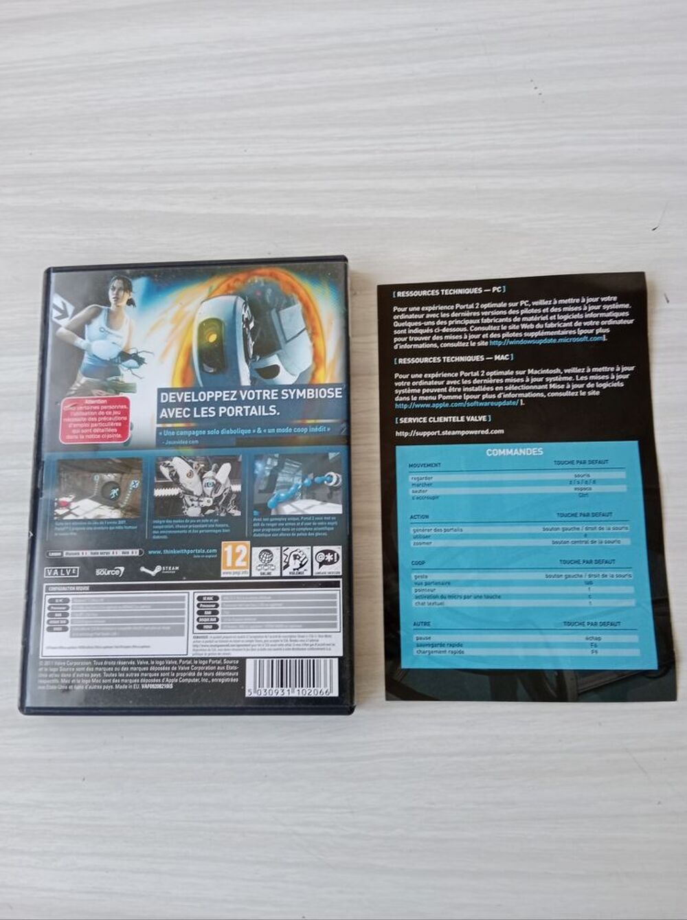 PORTAL 2 PC Consoles et jeux vidéos