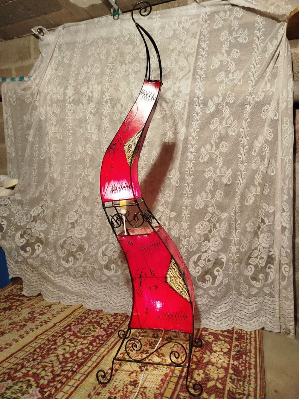 Lampe sur Pied Design Multicolore Décoration