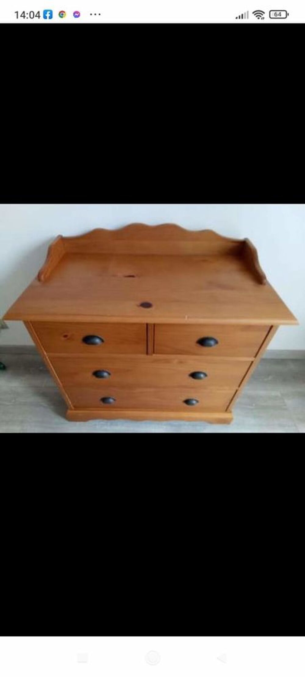 Lit enfant avec sommier et matelas plus commode Meubles