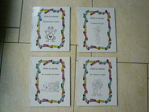 Cahiers de coloriage 3 Franqueville-Saint-Pierre (76)