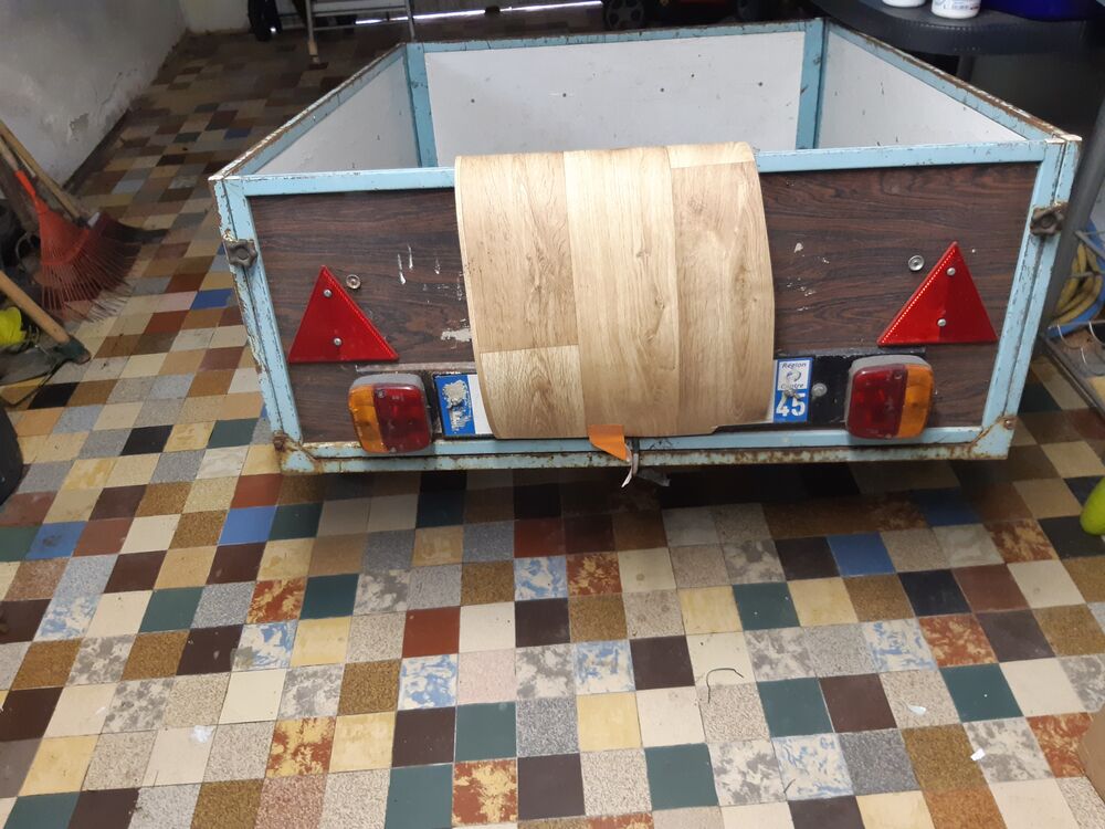 REMORQUE BAGAGERE. Bricolage