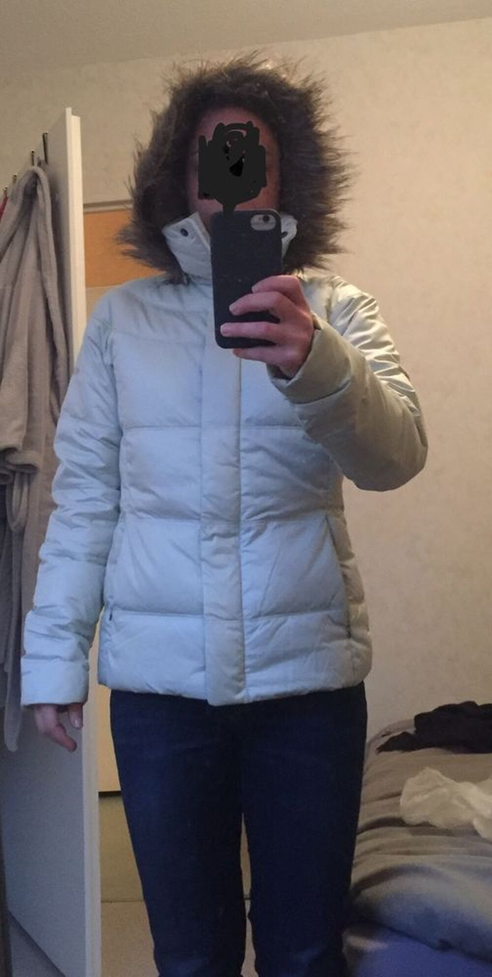 Doudoune femme &eacute;cru COLUMBIA - Taille XS Vêtements