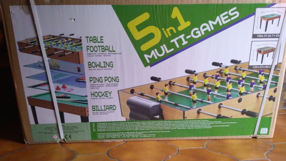 BABY FOOT MULTI JEUX Jeux / jouets