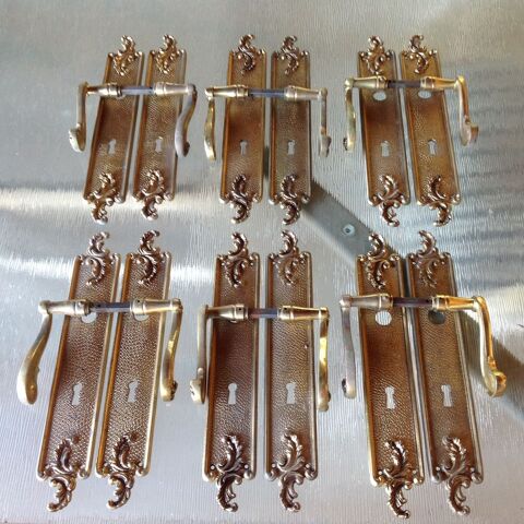 lot de poignee de porte en laiton 15 Gaillac (81)