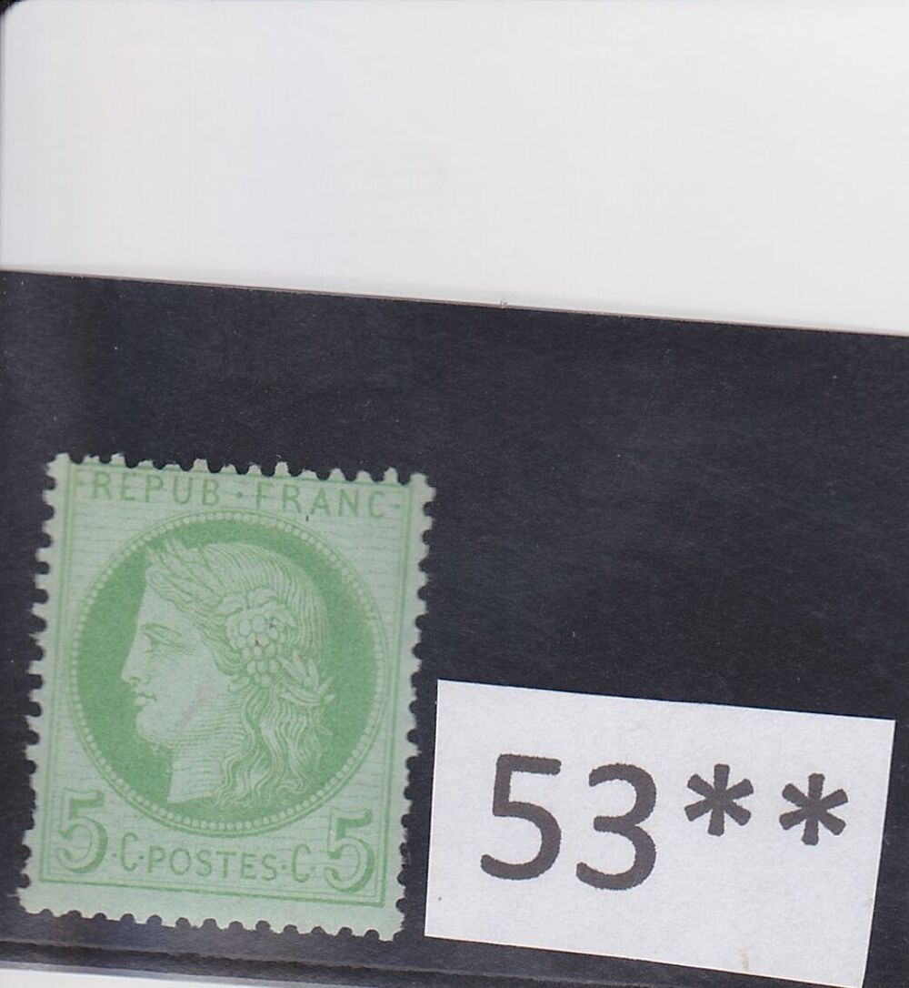 Timbre france neuf xx sans charniere 53 