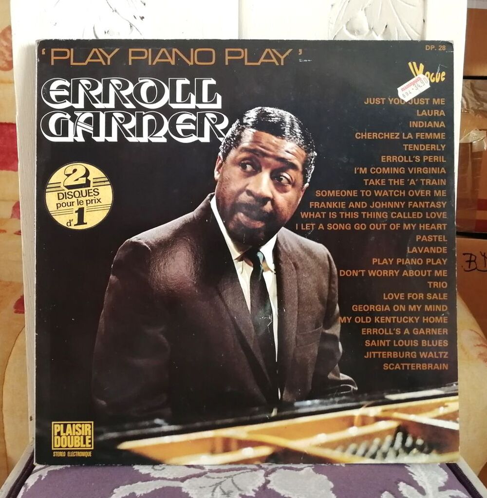 LP Errol GARNER : Play piano play - Vogue DP 28 - 1974 CD et vinyles