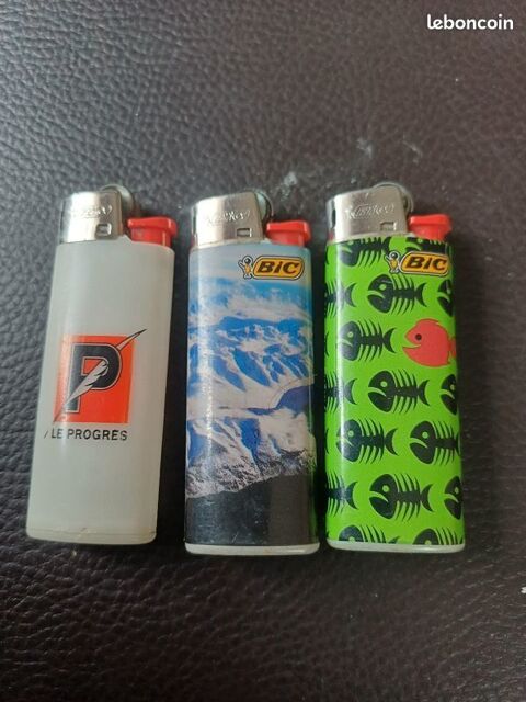 3 mini briquets Bic 6 cm sur 2.5 cm le blanc fonctionne trs 4 Viriat (01)