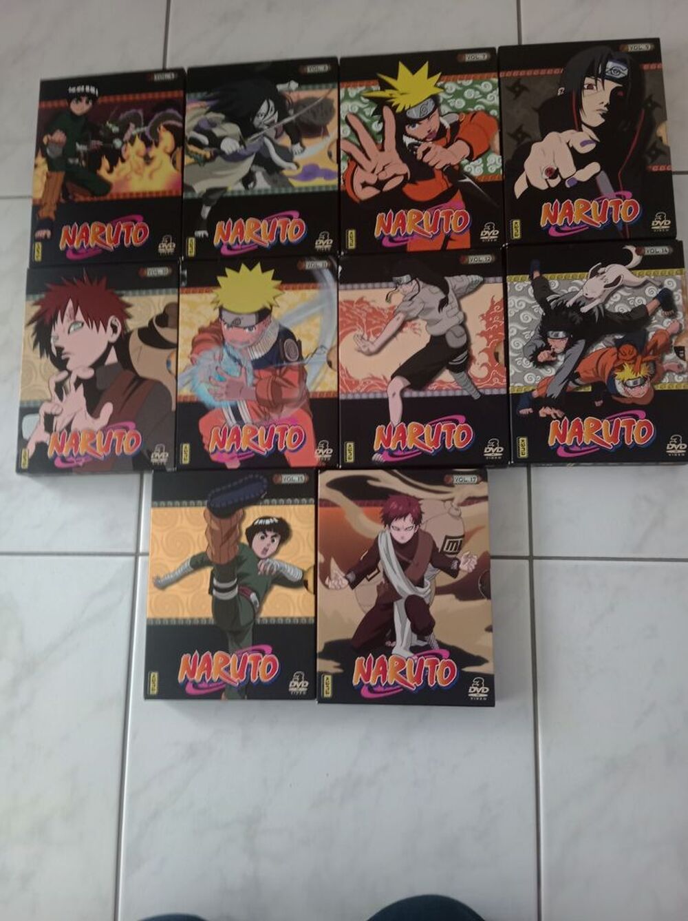 Naruto 10 coffrets dvd DVD et blu-ray