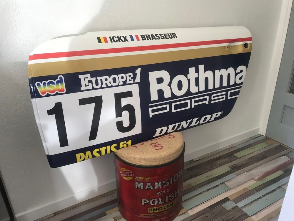PORTES PORSCHE GULF MARTINI ROTHMANS... Décoration