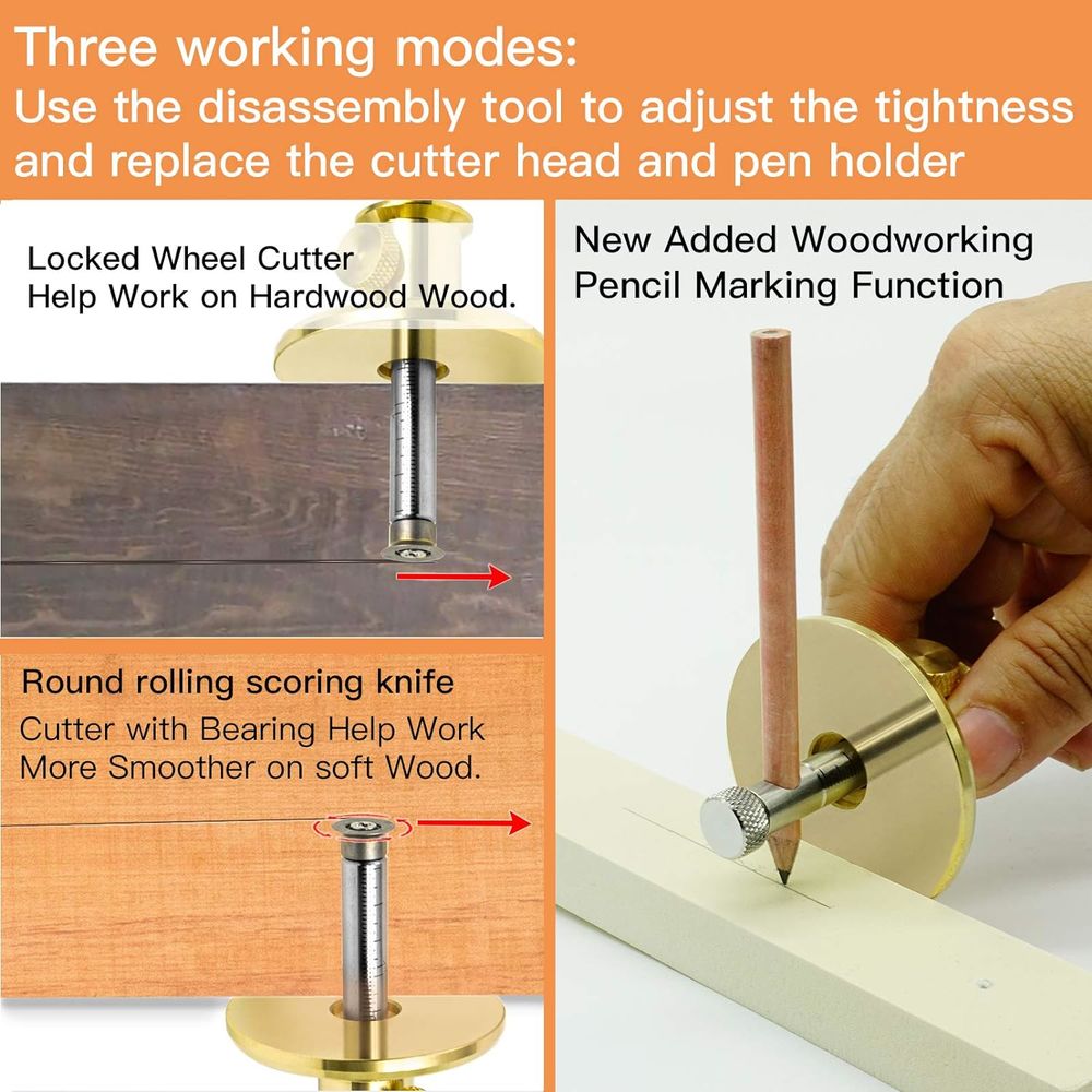 Ensemble d'outils de marquage de roue &agrave; queue d'aronde, Bricolage