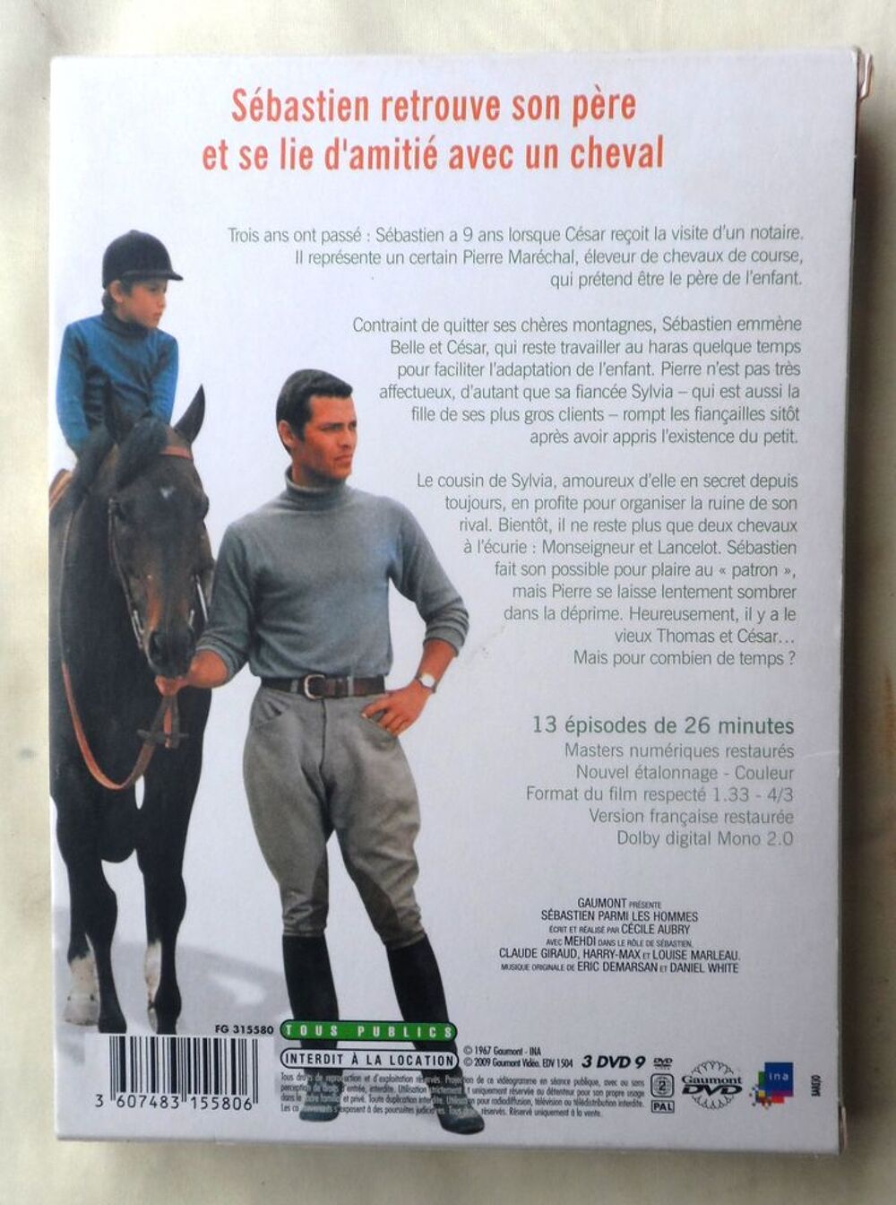 DVD de Belle et S&eacute;bastien int&eacute;grale des saisons 1 et 2 6 DVD DVD et blu-ray