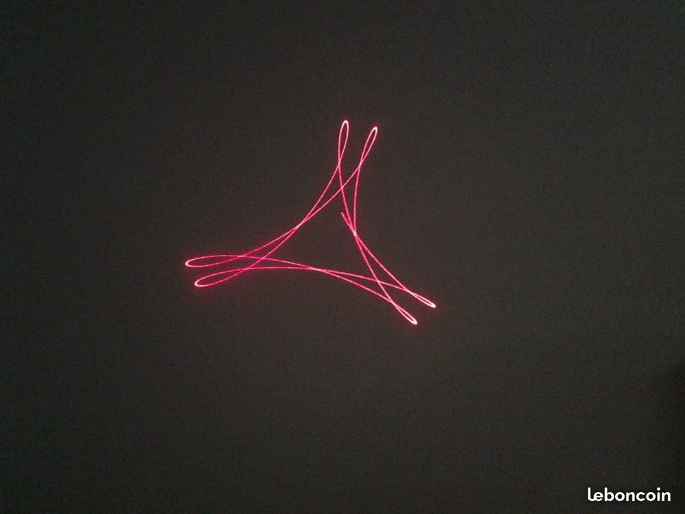 Jeu lumi&egrave;res LASER SOUNDLAB vintage. Matériel informatique
