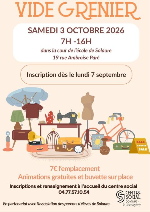 VIDE GRENIER Saint-Etienne (42)