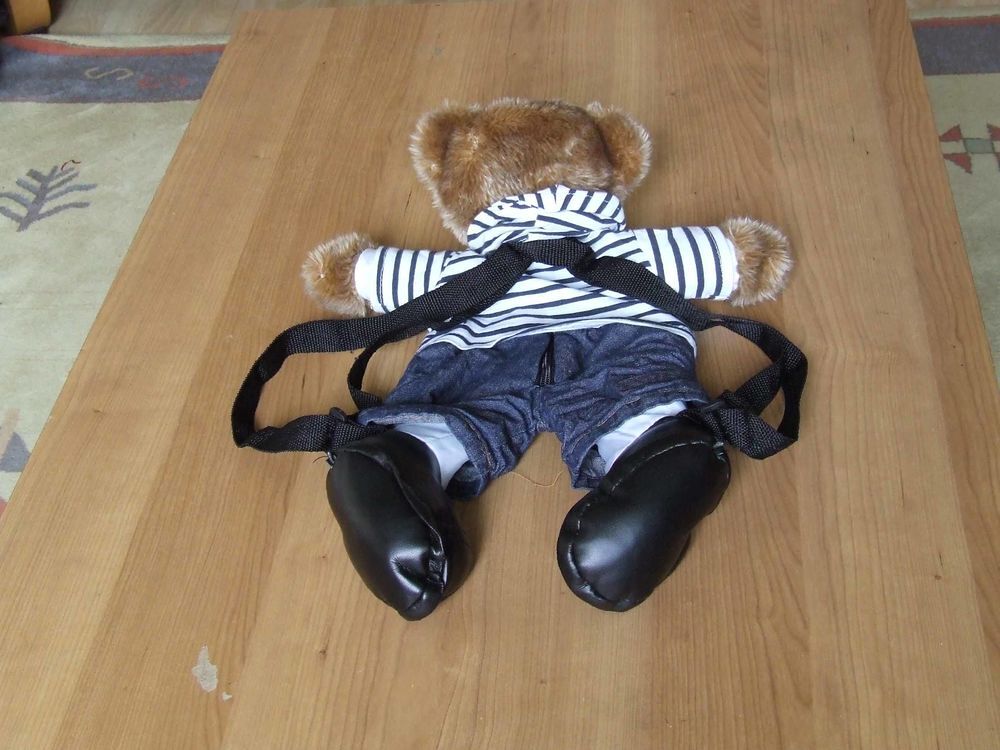 Sac &agrave; dos peluche, Ourson marin, TBE Jeux / jouets
