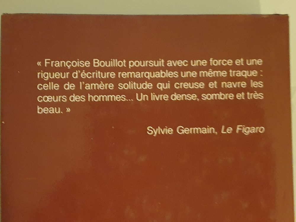 La Boue - Fran&ccedil;oise Bouillot
Marseille 9 eme
CD et vinyles