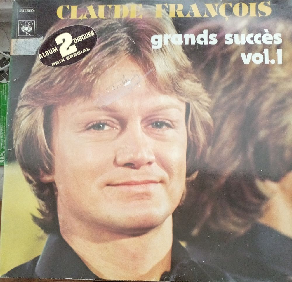 CLAUDE FRANCOIS / 3 X DISQUES VYNIL 33 TOURS CD et vinyles