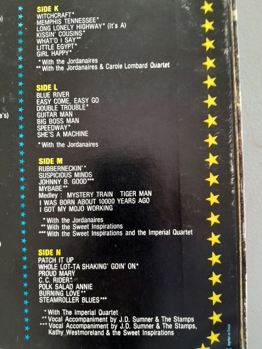 EVIS PRESLEY Album 7 vinyle t&eacute;l&eacute;phoner au 0627473514 CD et vinyles