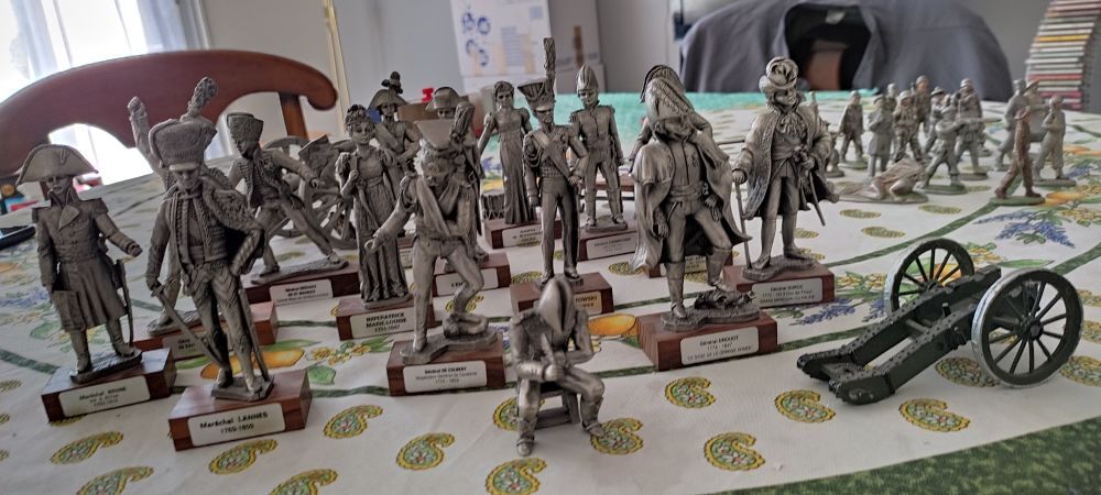 collection de soldats napol&eacute;oniens et autres 
