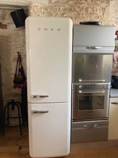 R�frig�rateur cong�lateur SMEG vintage couleur cr�me 1900 Dijon (21)