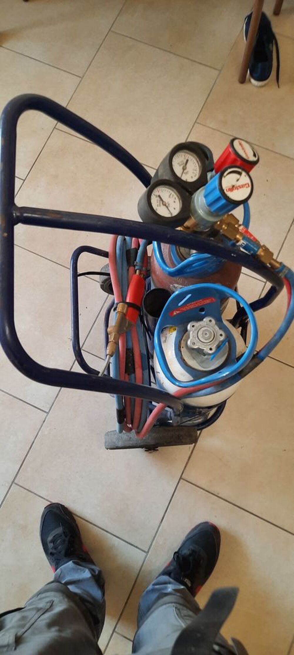 Chalumeau type rollerflamme (bouteille moyenne) Bricolage