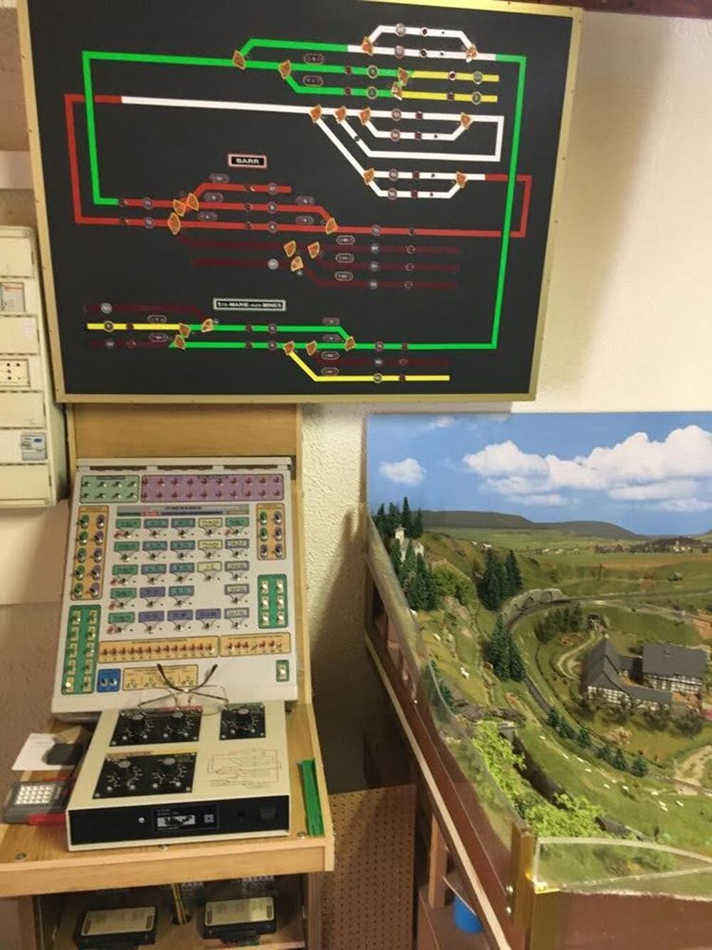 Maquette ferroviaire &eacute;chelle N (1/160&deg;) Jeux / jouets