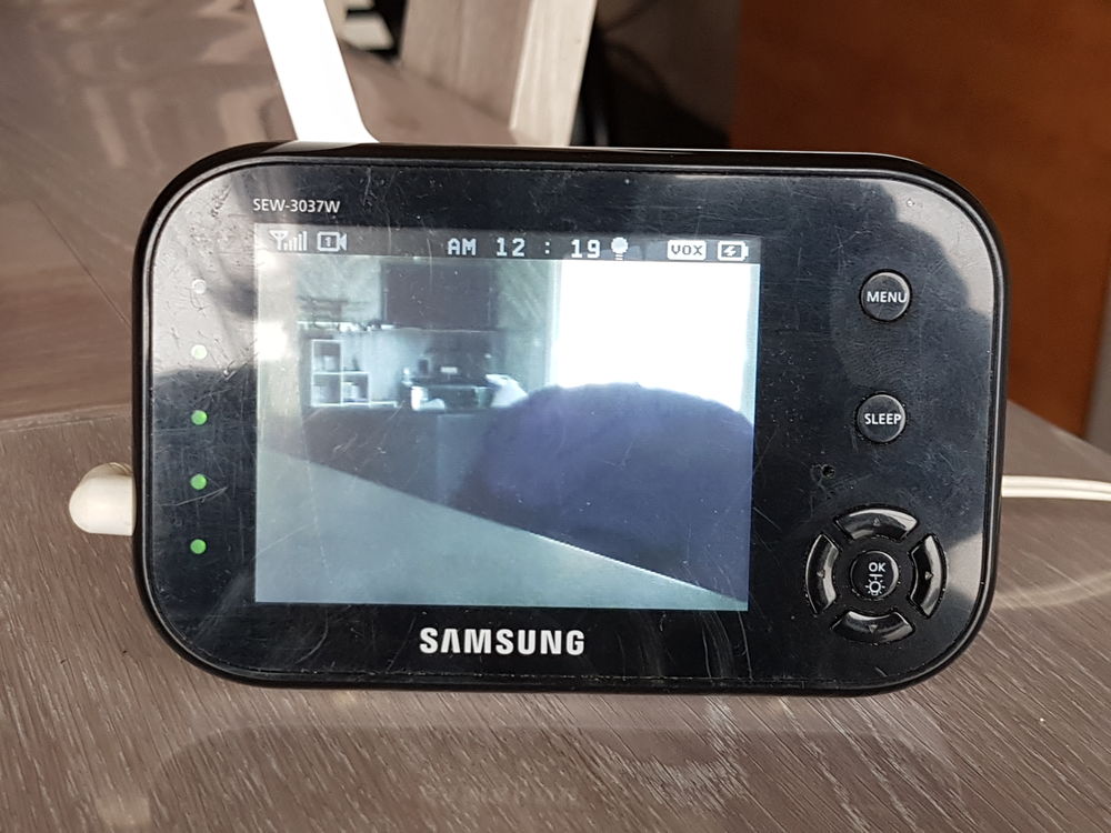 Babyphone Samsung avec double cam&eacute;ra Puériculture