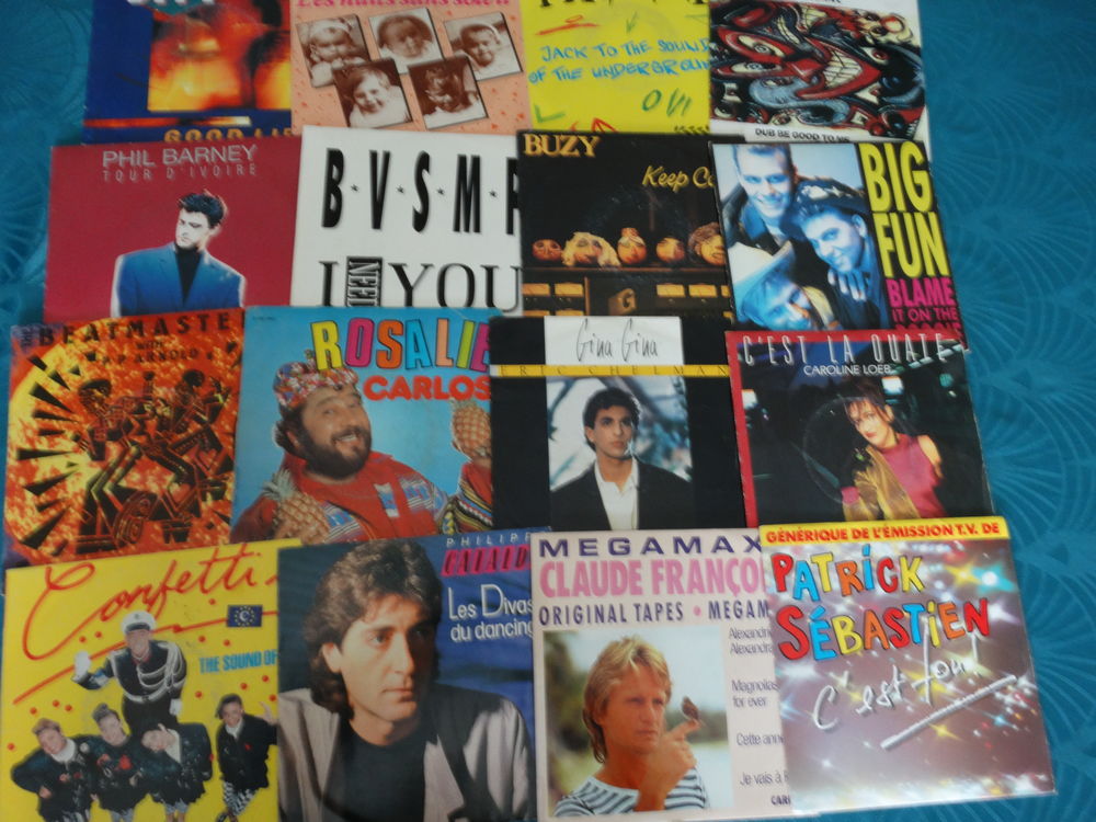 Vinyls 45 tours CD et vinyles