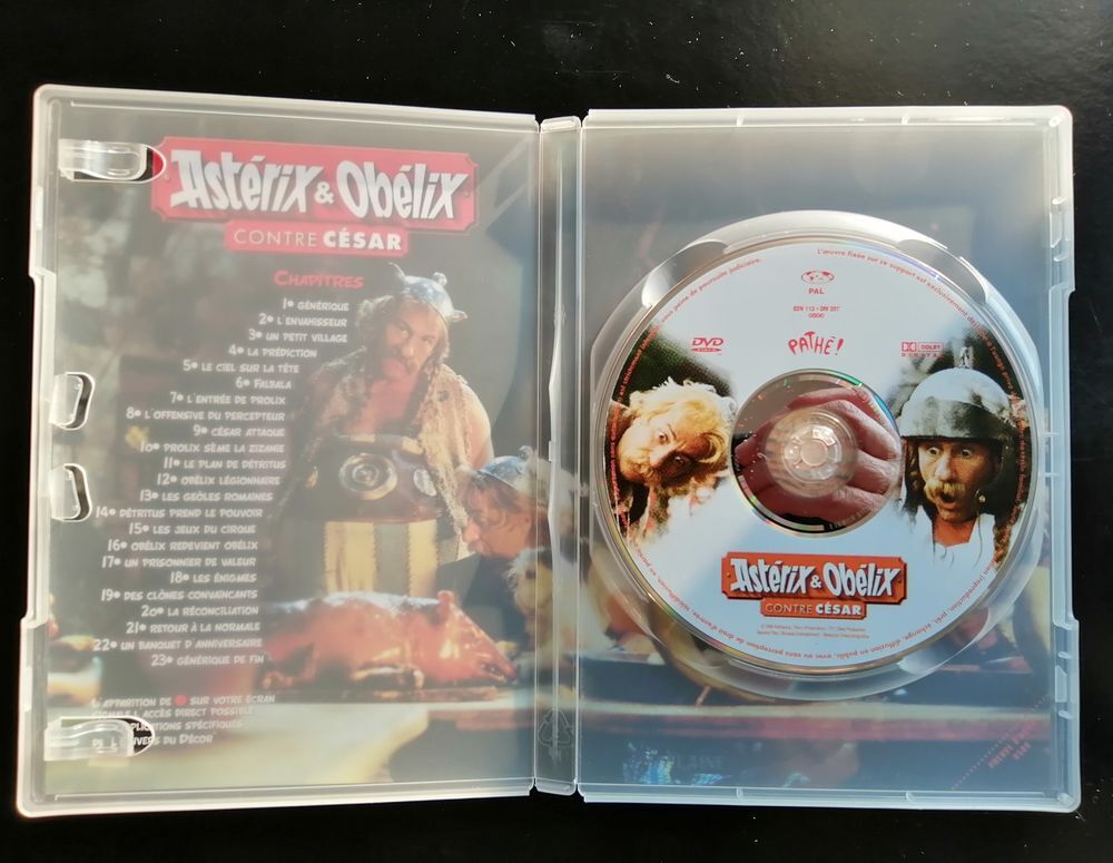 DVD ASTERIX ET OBELIX CONTRE CESAR DVD et blu-ray