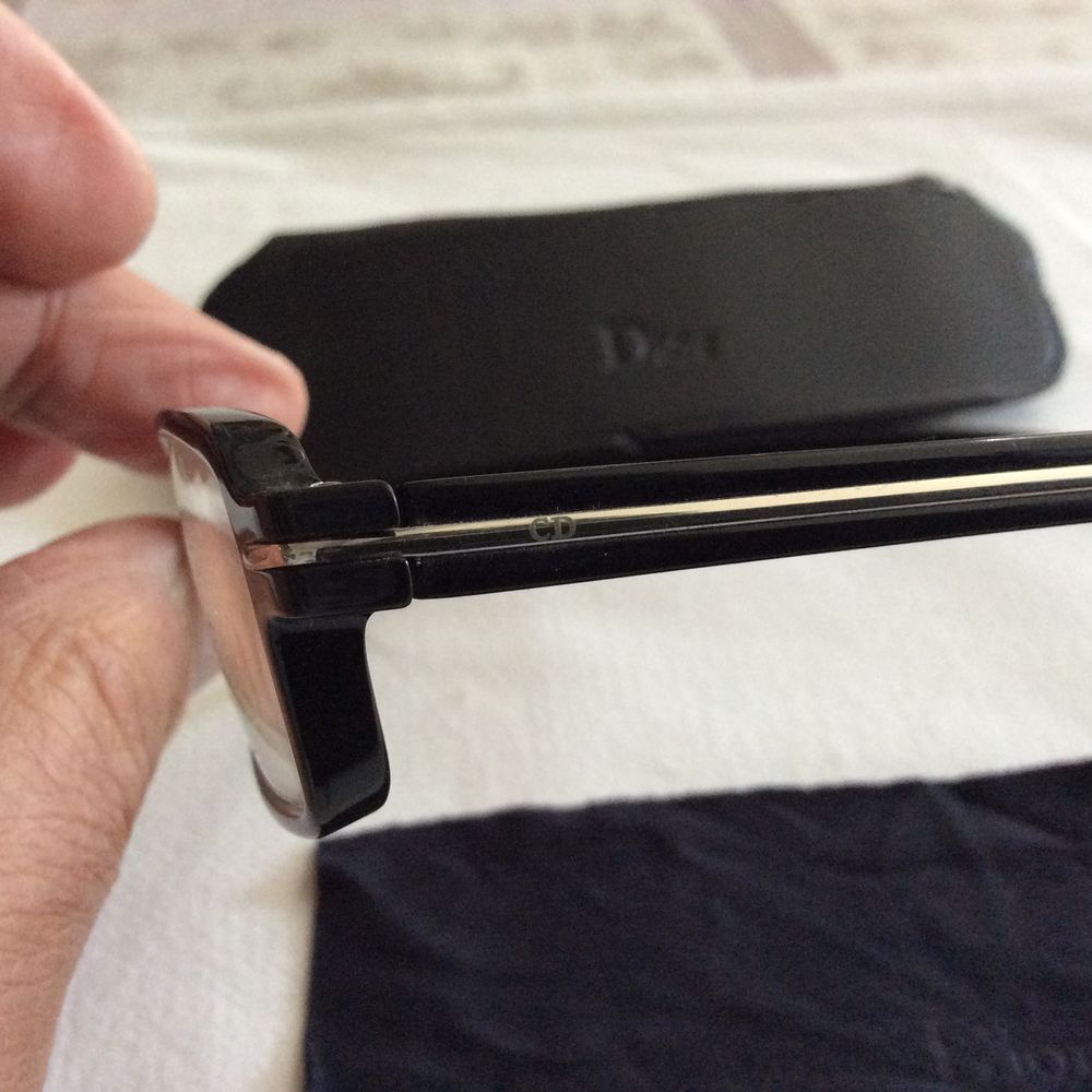 Lunettes Homme Christian DIOR vintage &eacute;tui lingette 