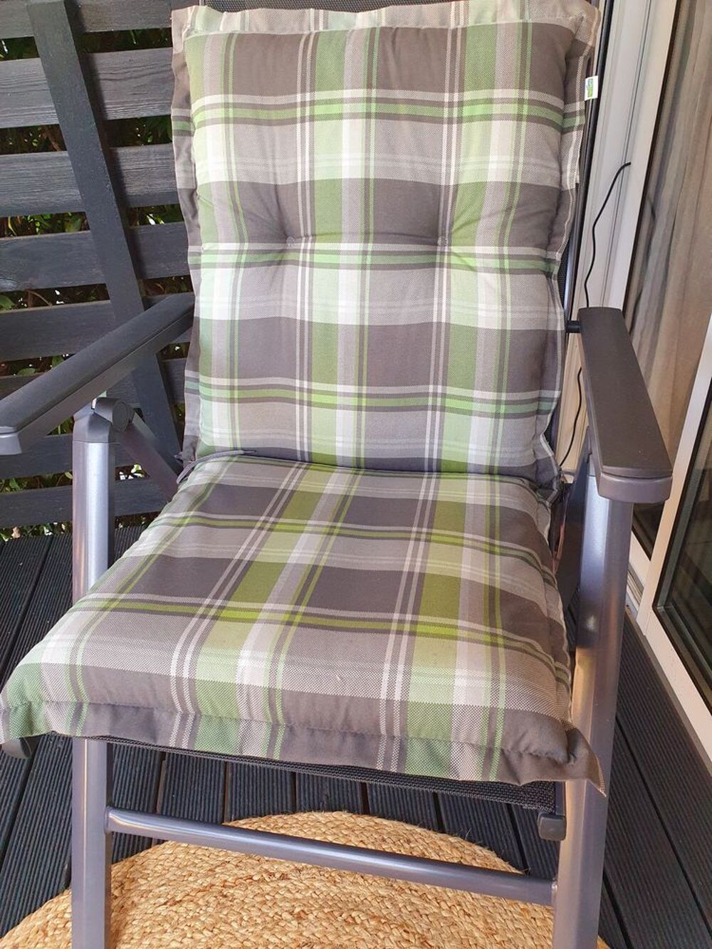 Lot de coussins de chaise de jardin Jardin