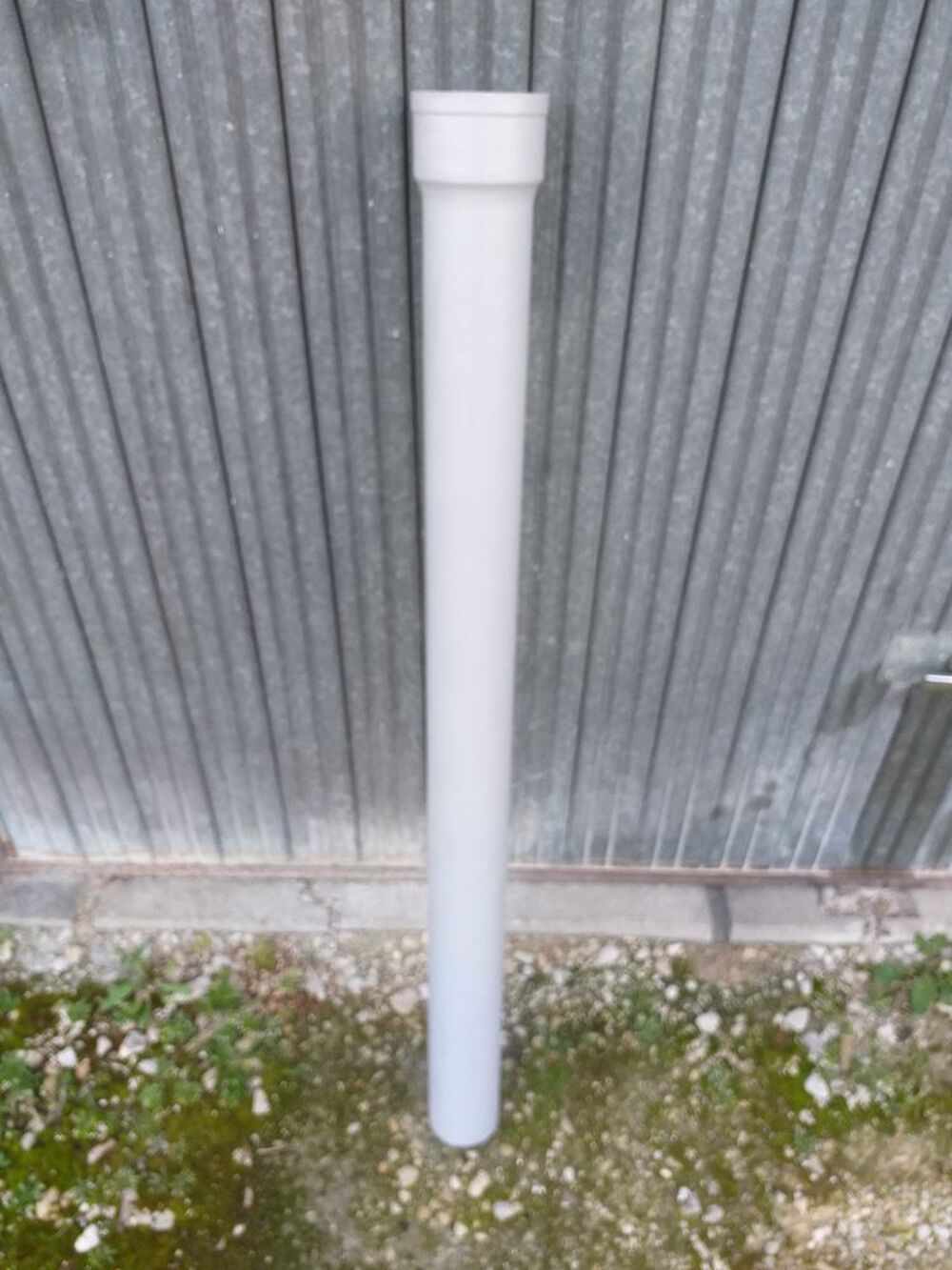 dauphin droit fonte 1 m&egrave;tre gris 80mm Bricolage