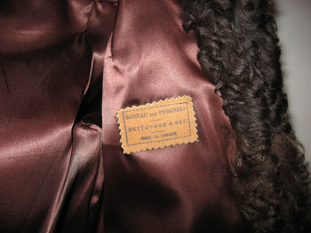 Veste agneau des Pyr&eacute;n&eacute;es V�tements