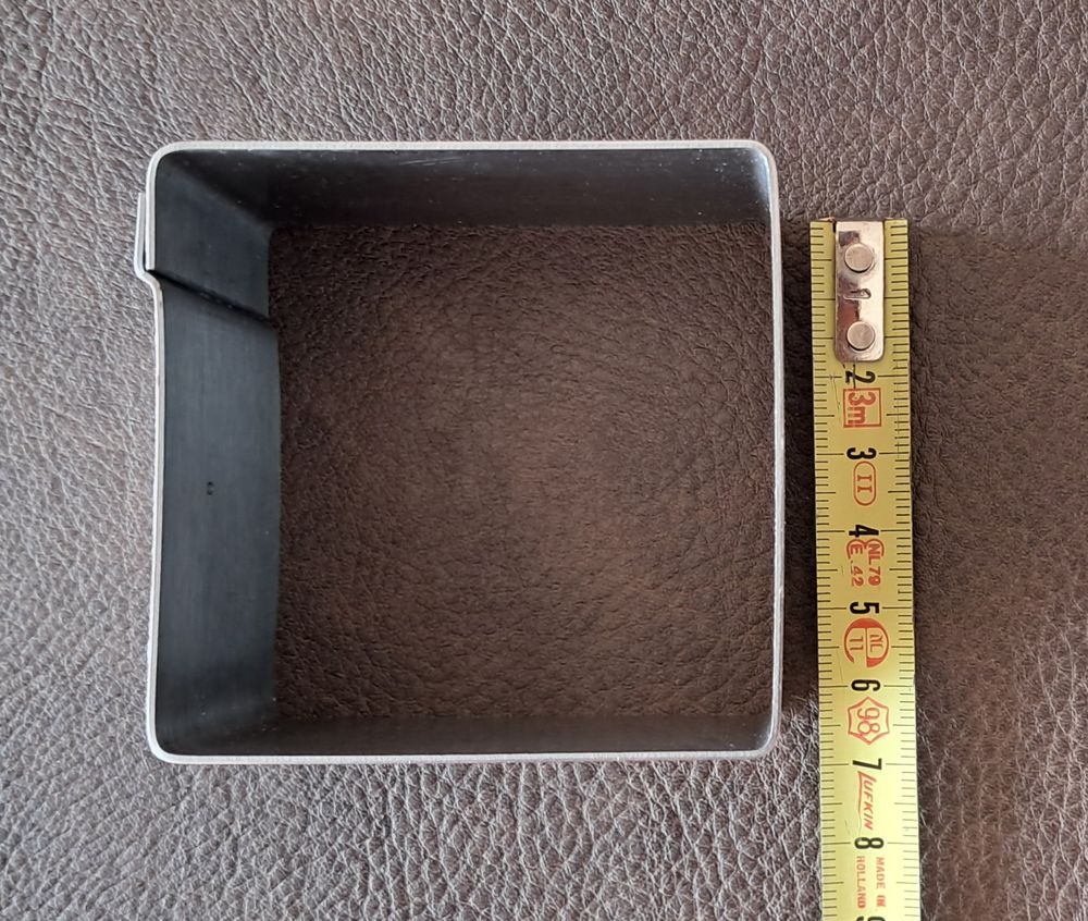 lot de nonettes en inox 6 pi&egrave;ces poir cuisine p&acirc;tisserie 
Cuisine
