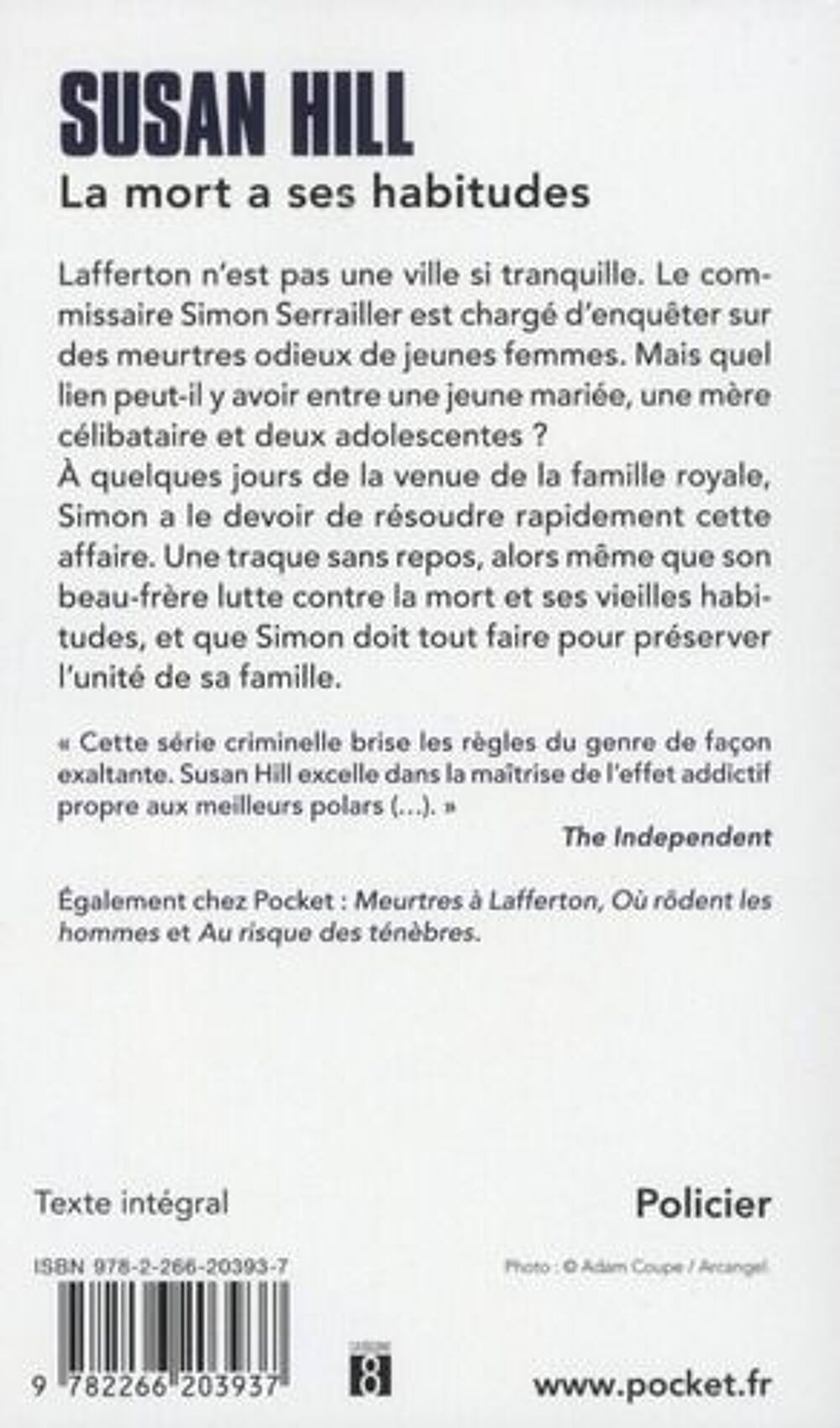 la mort a ses habitudes Livres et BD