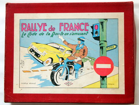 Jeu ancien Rallye de France - code de la route en s'amusant 40 Issy-les-Moulineaux (92)