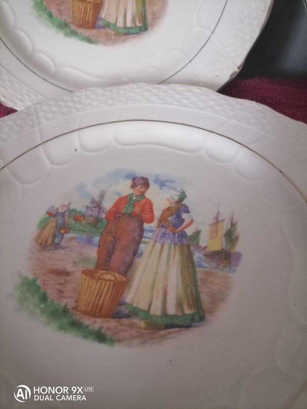Assiette ancienne Cuisine