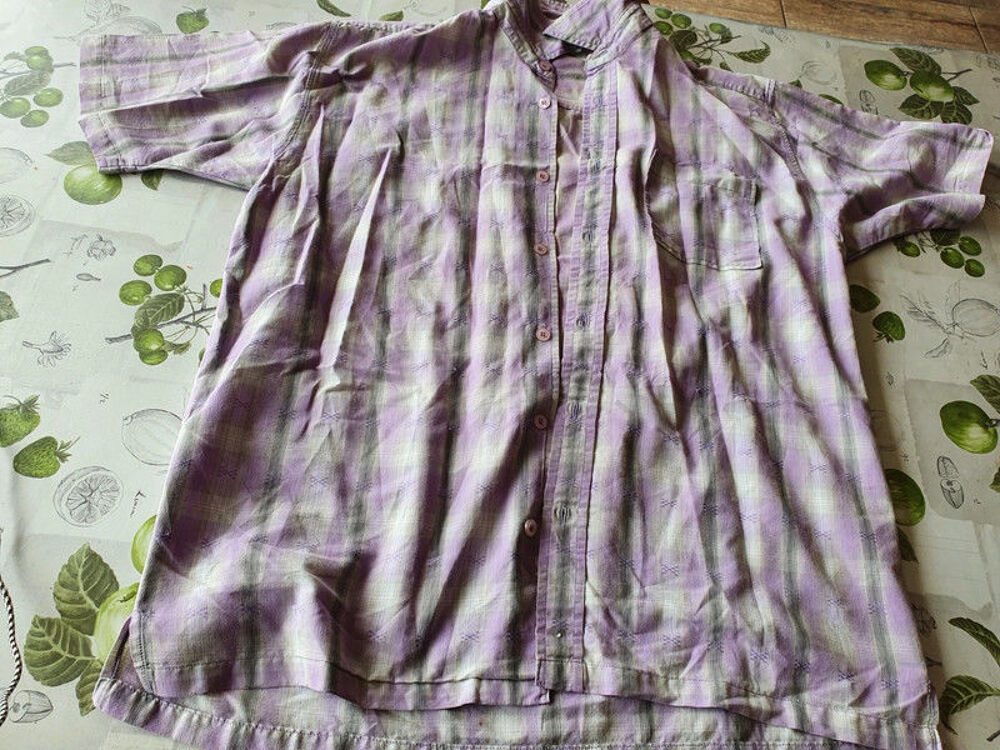 Chemisette violette 
taille 38 
stone park Vêtements