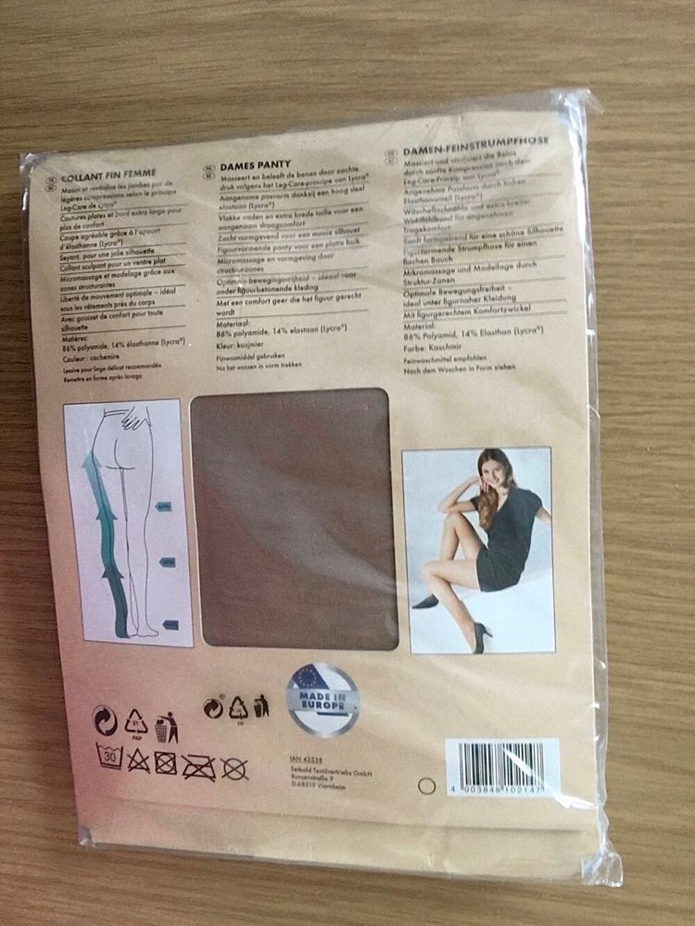 Collant fin femme taille 54/56 40 DEN Vêtements