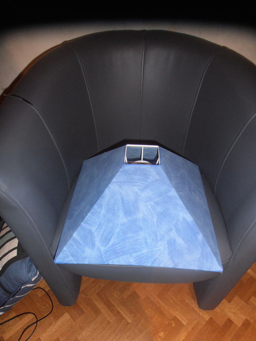 Lustre bleu Dcoration