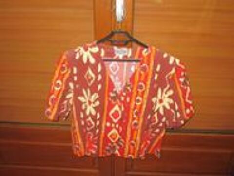 Veste et schort orange avec motifs 0 Mérignies (59)