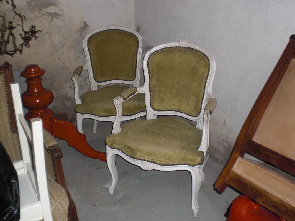 lot de 3 fauteuils cabriolets Meubles