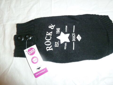 PULL en LAINE pr  petits chiens de la marque BOBY 77460 Souppes-sur-loing