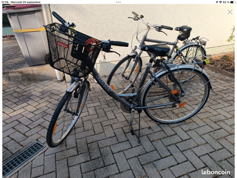 2 vélos giant homme et femme 160 Truchtersheim (67)
