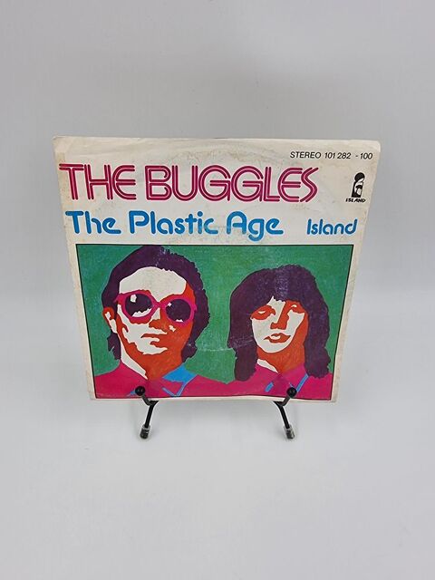Vinyle 45 tours The Buggles : The Plastic Age (Island)  2 Vulbens (74)