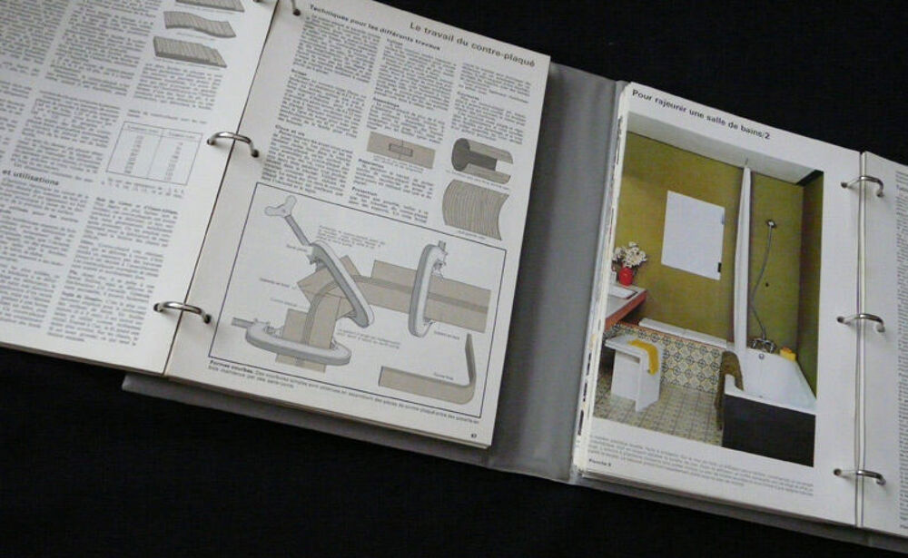 LE MANUEL COMPLET DU BRICOLAGE, Valisette 2 classeurs, TBE Livres et BD