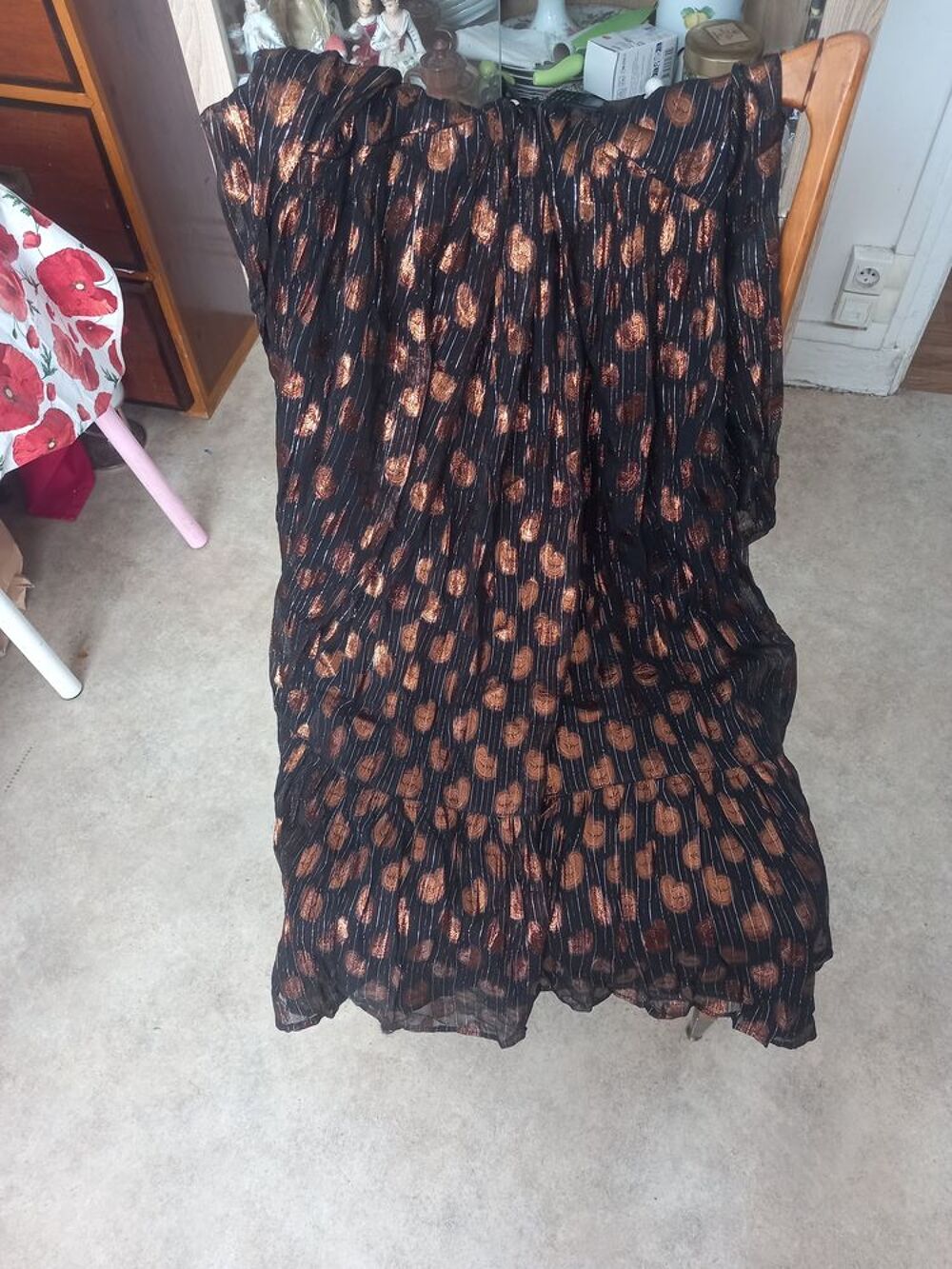 Petite robe longue Vtements
