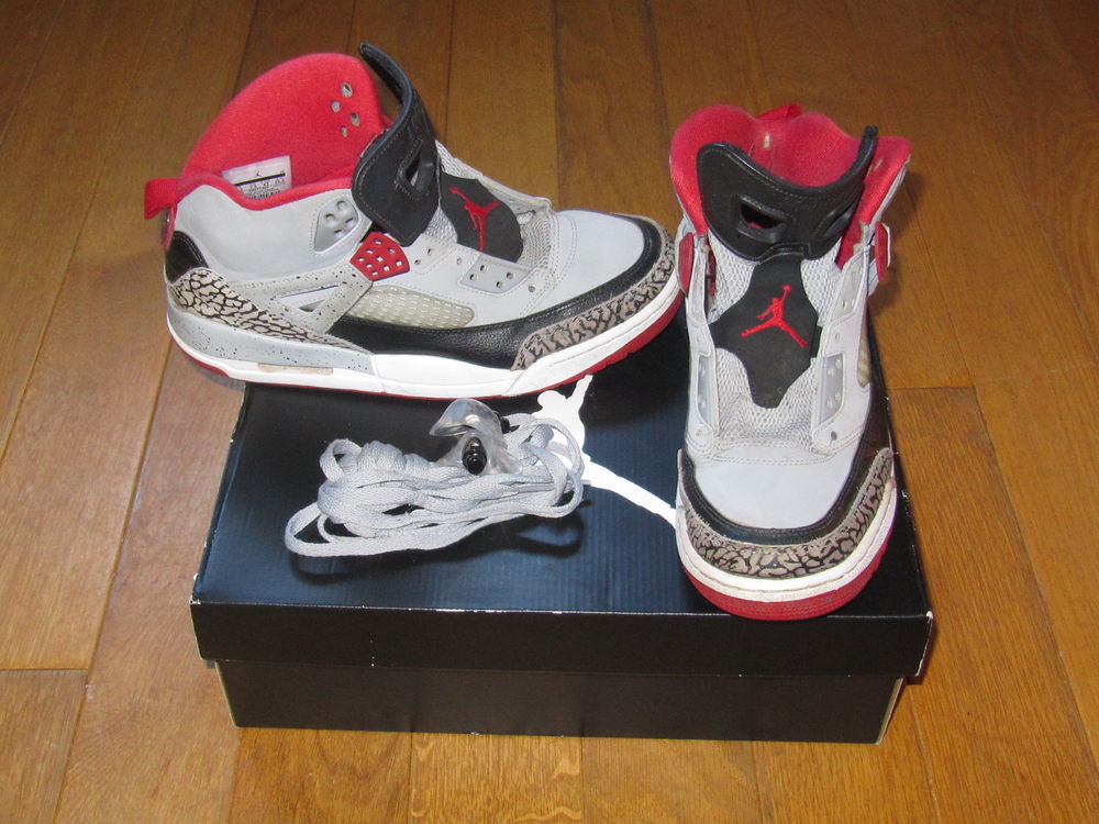 JORDAN SPIKIZE WOLF GREY / GYM RED-BLACK-WHITE Chaussures