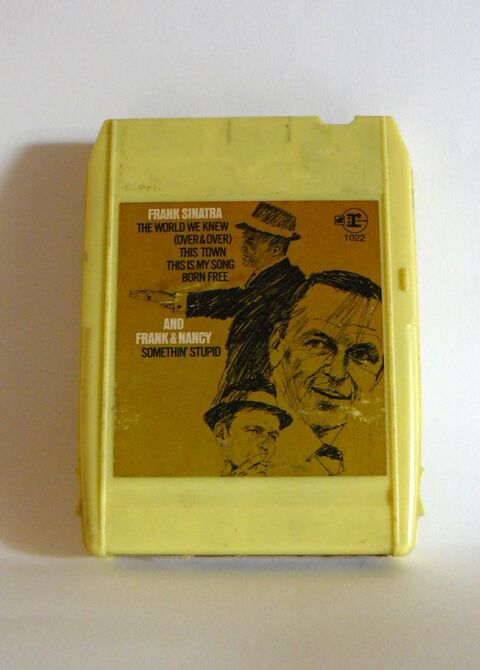 K7 8 pistes Frank Sinatra : The world we knew - Reprise - US Argenteuil (95)