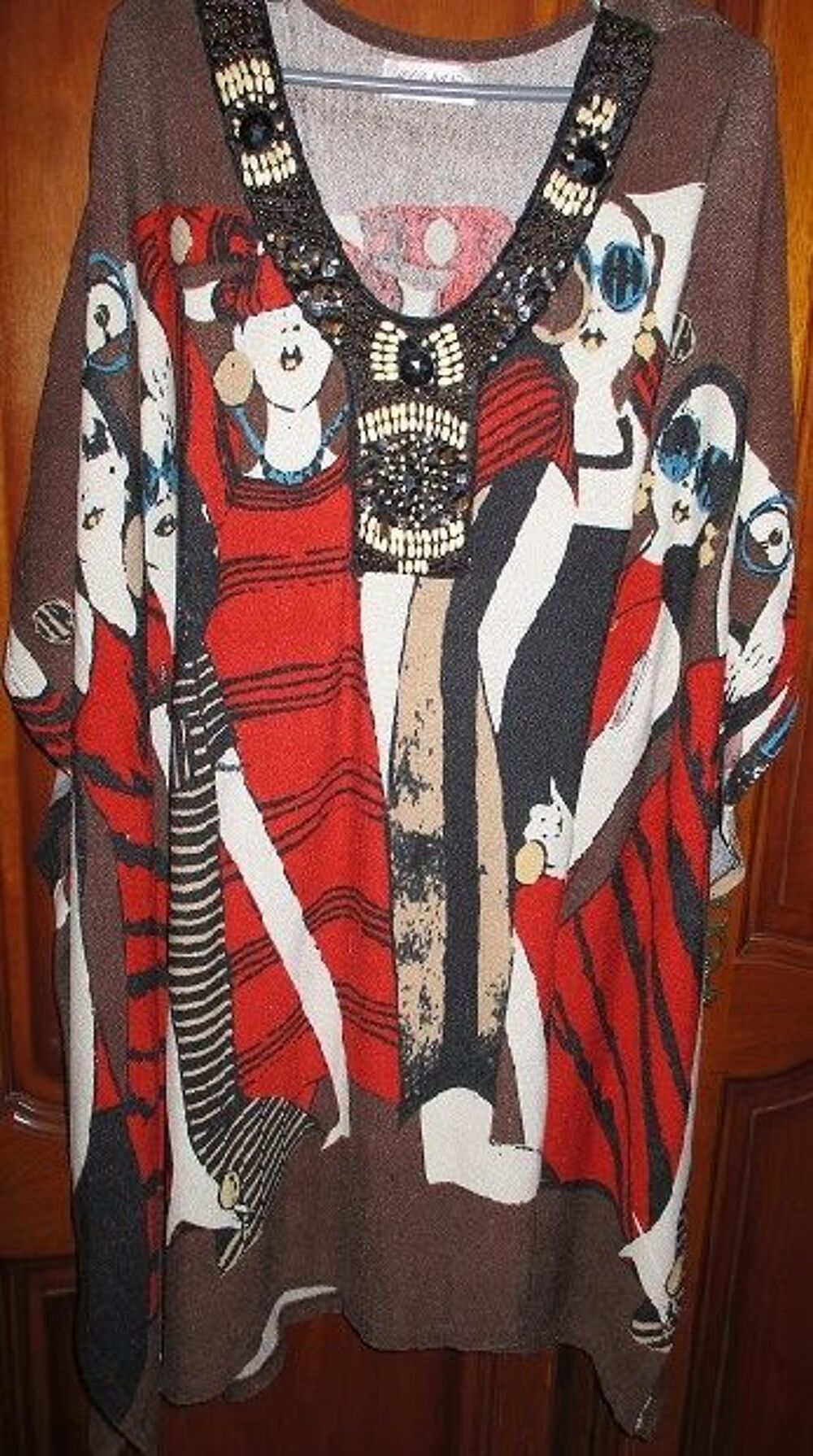 TUNIQUE PONCHO FEMME Vêtements