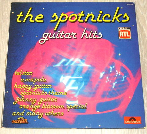 THE SPOTNICKS -33t GUITAR HITS-SPOTNICKS THEME-JOHNNY GUITAR 6 Roncq (59)